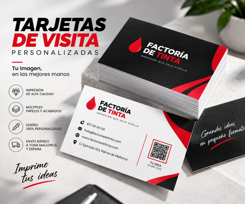 Tarjetas de visita personalizadas