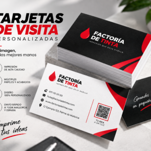 Tarjetas de visita personalizadas